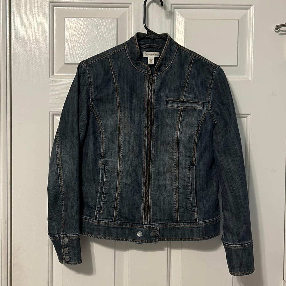 Coldwater Creek Denim Jacket size P8